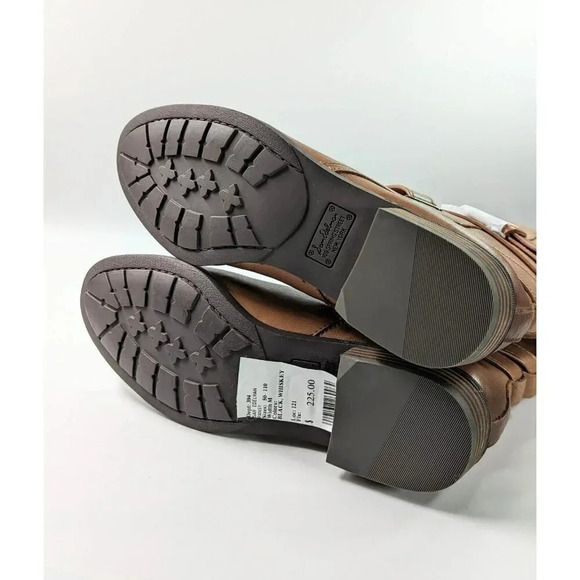 Sam Edelman Women's Pansy Whiskey Leather Boot Size 6.5 M (MSRP $225) - Picture 9 of 11